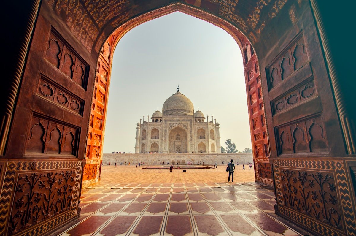 Travelers exploring India with Gate India Tour